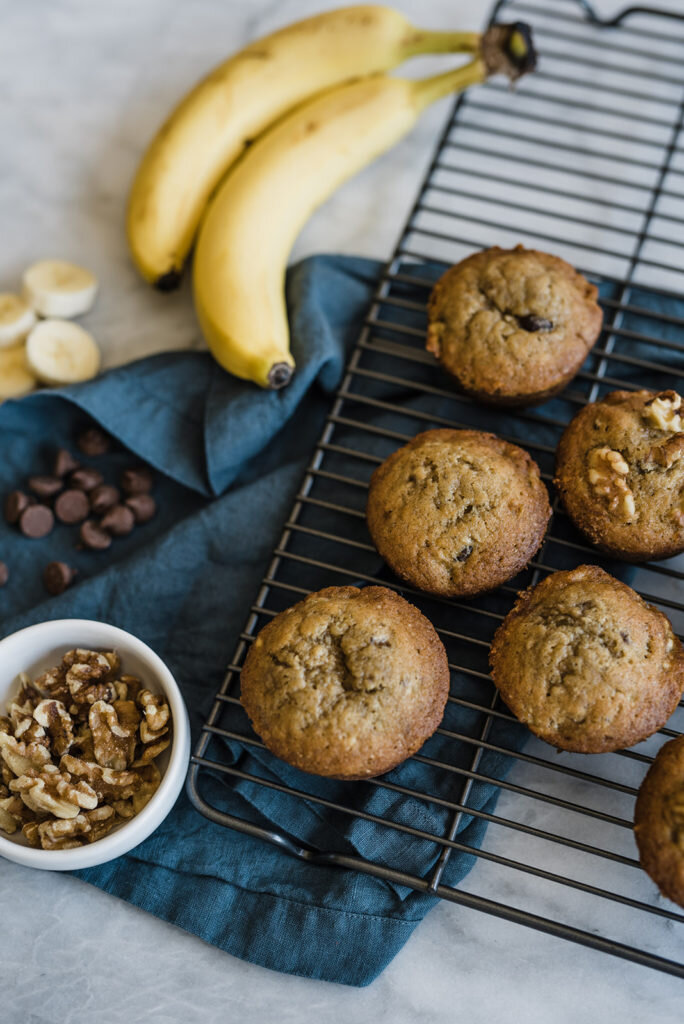 banana muffins atlanta food photographer