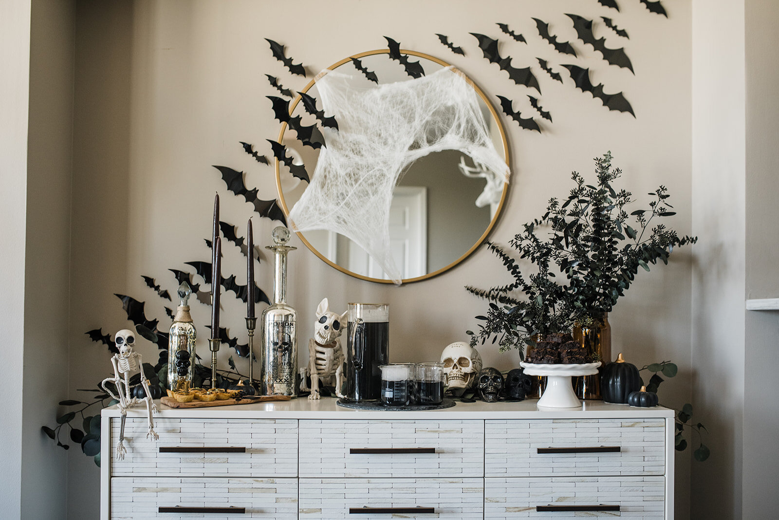 halloween buffet spread halloween decor inspo