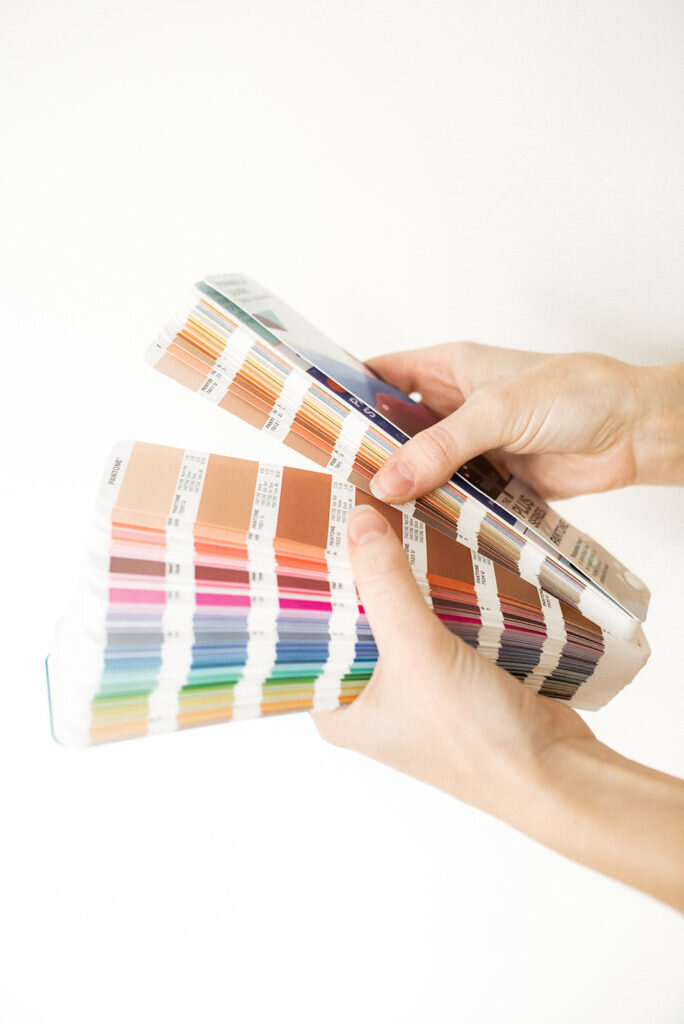 pantone color swatches