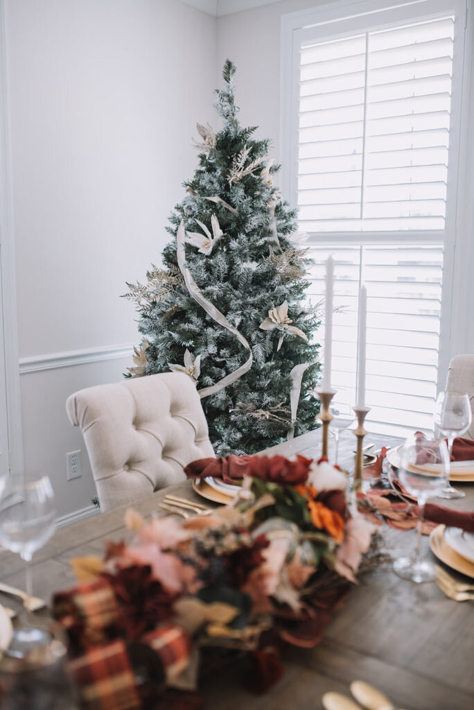 winter dining table