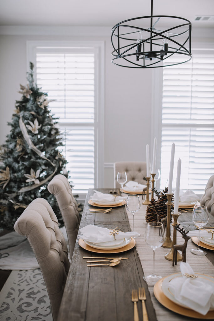 winter dining table