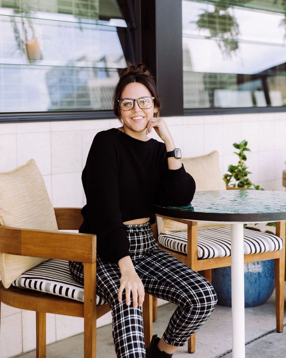 girl in chair at table atlanta brand photographer